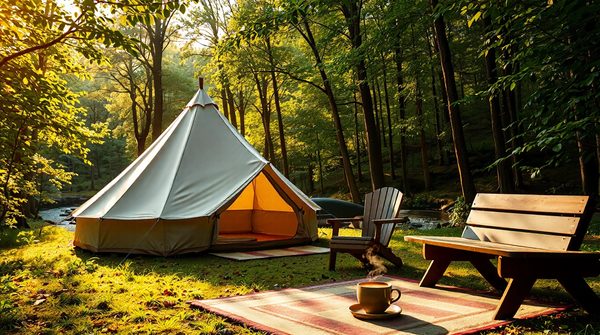 Camping de luxe : l'évasion parfaite en pleine nature