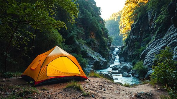 Évasion en pleine nature : camping dans les gorges du tarn