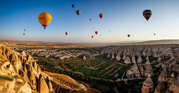 Survoler la cappadoce : l'envol en montgolfière en turquie